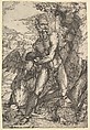 Prometheus, Sebastiano de' Valentinis Italian, Etching with touches of drypoint