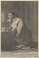 St. Francis de Paul, Claude Mellan  French, Engraving; third state of three