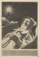 St. Francis de Paul, Claude Mellan  French, Engraving; second state of three (BN)