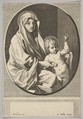 Virgin and Child, Gerard Valck  Dutch, Engraving (reverse copy)