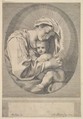 Virgin and Child, Abraham Blooteling Dutch, Engraving; reverse copy