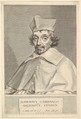 Alphonse Du Plessis de Richelieu, cardinal de Lyon, Claude Mellan French, Engraving; second state of two