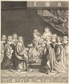 Frontispiece: Les Ordonnances royaux, Claude Mellan  French, Engraving; second state of two (BN)