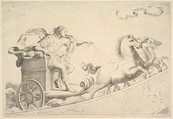 Allegory in Honor of Louis XIV, Claude Mellan  French, Engraving; second state of three (BN)