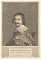 Claude Mellan: Self Portrait, Claude Mellan French, Engraving; first state of two
