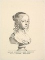 Henriette-Anne d'Angleterre, duchesse d'Orléans, Claude Mellan  French, Engraving; first state of two