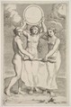 The Three Graces, Claude Mellan  French, Engraving; first state of four (BN)