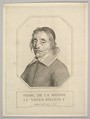 François de La Mothe Le Vayer, Claude Mellan  French, Engraving; second state of two (BN)
