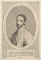 Le Père Charles Faure, Claude Mellan  French, Engraving; second state of two
