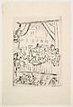 Wrestling Match, Max Beckmann (German, Leipzig 1884–1950 New York), Drypoint
