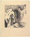 After the Bath III, Edgar Degas (French, Paris 1834–1917 Paris), Lithograph (transfer and crayon); first state of two