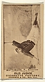 Mattimore, Pitcher, Philadelphia Athletics, from the Old Judge series (N172) for Old Judge Cigarettes, Goodwin & Company, Albumen photograph