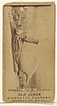 Purcell, 1st Base, Philadelphia Athletics, from the Old Judge series (N172) for Old Judge Cigarettes, Goodwin & Company, Albumen photograph