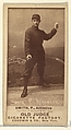 Smith, Pitcher, Philadelphia Athletics, from the Old Judge series (N172) for Old Judge Cigarettes, Goodwin & Company, Albumen photograph
