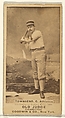 Townsend, Catcher, Philadelphia Athletics, from the Old Judge series (N172) for Old Judge Cigarettes, Goodwin & Company, Albumen photograph
