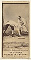Welch and Gleason, Philadelphia Athletics, from the Old Judge series (N172) for Old Judge Cigarettes, Goodwin & Company, Albumen photograph