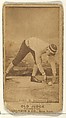 Zinn, Catcher, Philadelphia Athletics, from the Old Judge series (N172) for Old Judge Cigarettes, Goodwin & Company, Albumen photograph