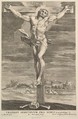 Crucifixion, Robert van Audenaerde  Flemish, Etching and engraving