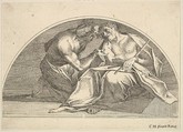 Mocking of Christ, Robert van Audenaerde  Flemish, Etching