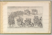 Festa Fatta in Roma Alli 25 Febraio MDCXXXIV, François Collignon (French, Nancy ca. 1610–1687 Rome), Etchings