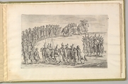 Festa Fatta in Roma Alli 25 Febraio MDCXXXIV, François Collignon (French, Nancy ca. 1610–1687 Rome), Etchings