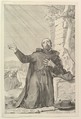 St. Ignatius in Ecstasy, Claude Mellan French, Engraving; third state of three