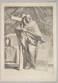 Personification of Faith, Claude Mellan French, Engraving; second state of three (BN)