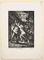 Moonlight Tragedy, Frank Paul Besedick American, Etching