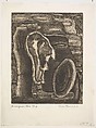 Dionysus Ear, Vera Berdich  American, Etching, aquatint