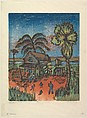 Everglades, Ida Binney  American, Color Woodcut