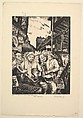 At Noon, Frank Paul Besedick American, Etching