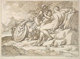 Venus, Mars, and Cupid, Francesco Lamarra  Italian, Etching