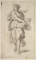Dancing Figure, Carlo Maratti  Italian, Etching