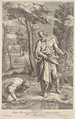 Diogenes, Andrea Procaccini Italian, Etching