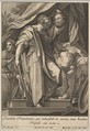 Judith slaying Holofernes, Johann Georg Bergmüller  German, Engraving