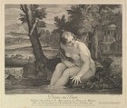 Diana at the Bath, Louis Desplaces  French, Etching and engraving