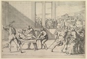 The Martyrdom of Saint  Andrew, Carlo Maratti  Italian, Etching; second state of five (Bartsch)