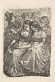 Schadow and His Family, Johann Gottfried Schadow  German, Etching, restrike