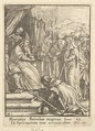 The Pope, from "Dance of Death", Wenceslaus Hollar  Bohemian, Etching; second state of four