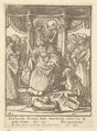 The Emperor, from "Dance of Death", Wenceslaus Hollar  Bohemian, Etching; second state of four