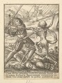 The Knight, from "Dance of Death", Wenceslaus Hollar  Bohemian, Etching; second state of four