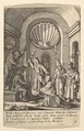 The mocking of Christ, Wenceslaus Hollar  Bohemian, Etching, only state
