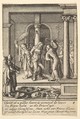 The scourging, Wenceslaus Hollar  Bohemian, Etching, only state