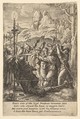 Jesus taken, Wenceslaus Hollar Bohemian, Etching, only state