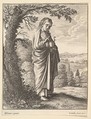 St. John the Evangelist, Wenceslaus Hollar  Bohemian, Etching, first state of two