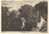 Realm of Venus, Wenceslaus Hollar  Bohemian, Etching, only state