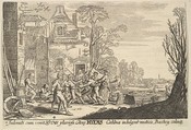 Winter (Hymens), Wenceslaus Hollar Bohemian, Etching; third state of four (NH)