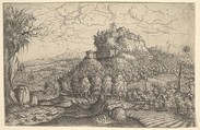 Landscape, Hanns Lautensack German, Etching