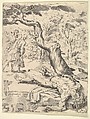 The Parable of the Good Samaritan, Maarten van Heemskerck Netherlandish, Etching