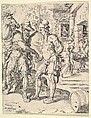 The Parable of the Good Samaritan, Maarten van Heemskerck Netherlandish, Etching